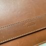 Renee leather laptop sleeve Image 2