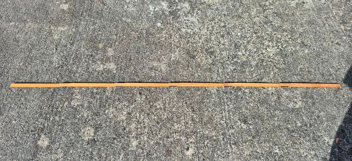 Vintage Blundell Harling 2m Wooden Folding Ruler  BS 4484 Metric