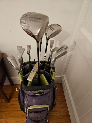 Taylormade G15 Set Of Golf Clubs Plus Driver,5 Wood-3 Wood Plus Putter.