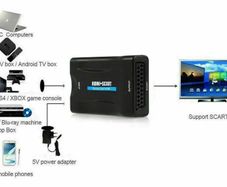 HDMI to SCART Video Audio Upscale Converter AV Signal Adapter DVD TV PS4 A126
