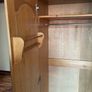 Chest of drawers and triple door wardrobe solid Image 3