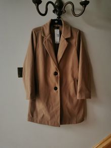 Ladies camel duster coat (petite)