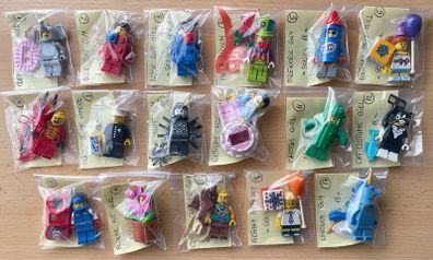 Lego minifigure Series 18 complete set - April 2018