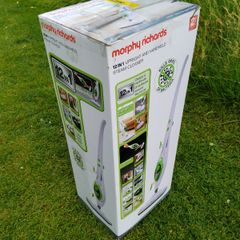 12 in 1 Morphy Richards upright and Hand Held Steam Cleaner