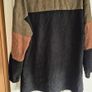 SHEIN Colorblock Corduroy Oversized Shirt Jacket Size L (12-14) Image 2