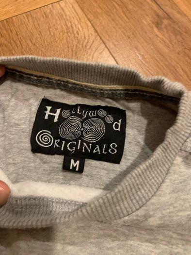 Hollywood Originals Green Banjo Ram Grey Sweatshirt :: Size M :: Irish Design