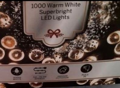 New Xmaslight 1000warm white Led