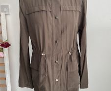 jacket Zara size medium khaki utility style jacket