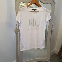 Ralph Lauren White T-shirt size Medium