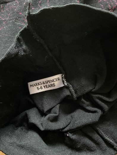 Girls M&S Halloween tights 5-6years Brand New