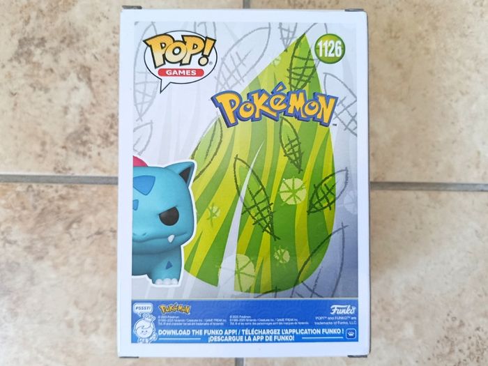Funko Pop Pokemon Ivysaur # 1126 (Stage Bulbasar Venusaur) Vinyl Figure 10cm New