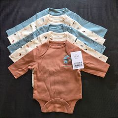 First Size, With Tags Next Long-Sleeve Bodysuits