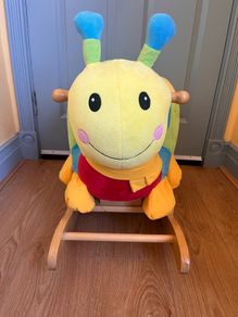 Wooden Baby Rocking Animal Caterpillar