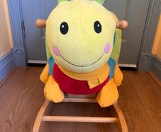 Wooden Baby Rocking Animal Caterpillar