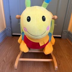Wooden Baby Rocking Animal Caterpillar