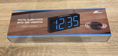 Netzu Digital Alarm clock with Bed Vibrator