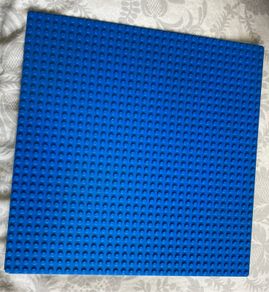 lego 32x32 baseplate in blue