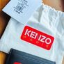 New Kenzo Paris Buffed Leather Card Holder Wallet Image 4