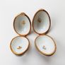 Vintage Limoges Porcelain Egg Shaped Ring/TrinketBoxes "Paris Style" hand painted by artist Image 4
