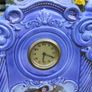 Vintage Ceramic Clock Stamped Image 5