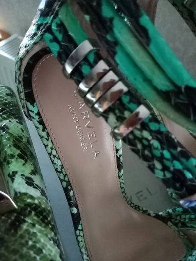 Carvela Heels and matching clutch Postage included