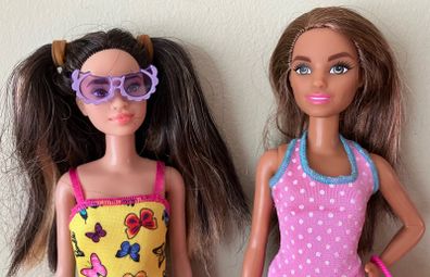 2 Barbie Dolls