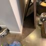 Hardwood bedside lockers, Ikea shelf and stool, Phil Kenyon putting mat Image 10