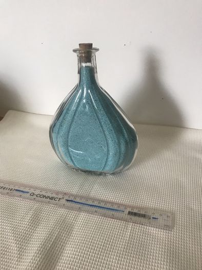 9 Inch Tall Glass ornament