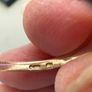 Vintage 9ct Gold Rope Twist Band Ring with Original 1987 Maltese Jeweler Box Image 5