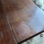 Vintage maghoney  table .  With extending  winder Image 4