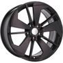 18" COMET Type black Alloys Seat Audi Skoda Vw 5x112 Image 2