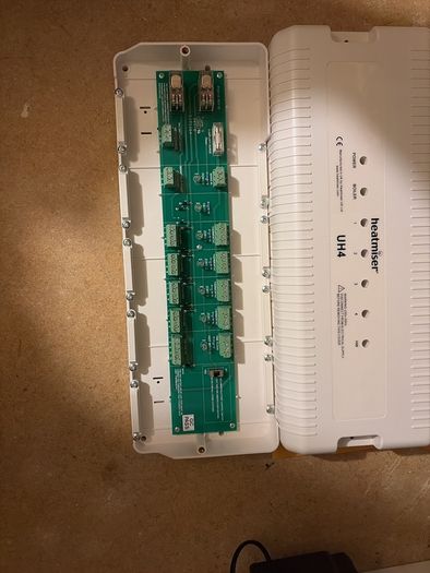 Heatmiser Wiring centre