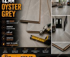 New 12mm Grey Laminated Flooring