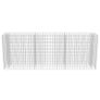 Gabion Raised Bed Galvanised Steel 270x50x100 cm Image 9