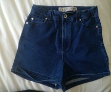 Denim Shorts size UK 8