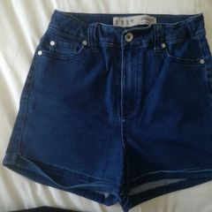 Denim Shorts size UK 8