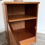 Vintage Retro Mid Century Teak Bedside Cabinets (Pair) Image 5