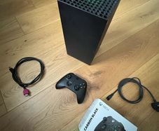 XboX Series X with controller