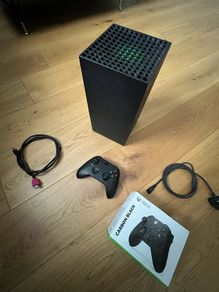 Xbox Series X with controller