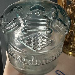 glass vase/wine jug