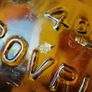 63 - Vintage 4oz Bovril Dark Brown Glass Embossed Letters Jar Image 6