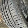 Steel Wheel and New Tyre Image 2