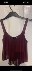 New Look crop top size 8