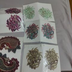 Press on patches for clothes