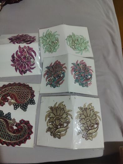 Press on patches for clothes