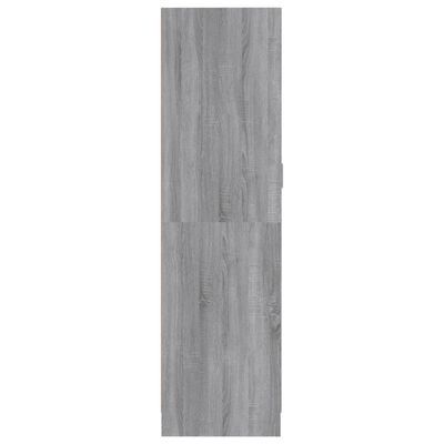 NEW SALE | Wardrobe Grey Sonoma 82.5x51.5x180 cm Engineered Wood