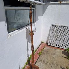 floor lamp and ceiling light