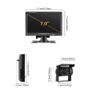 7 inch IPS Car Monitor Wireless Rearview Camera Night Vision Backup Parking Rear View AHD Rear Camera For RV Truck Trailer Image 7