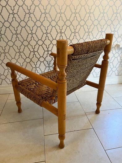 Audoux and Minet Rope chair
