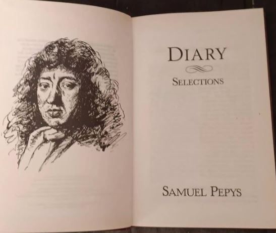 Vintage Edition of "Diary" by Samuel Pepys